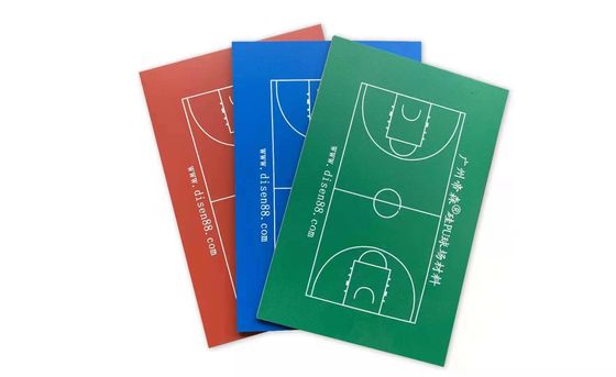 سعر جيد 1000*1000ملم الأرضيات الرياضية من البوليسترول مع 20 كجم / طبل وقيمة الارتداد 29٪ متصل