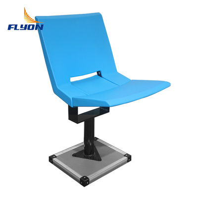 سعر جيد مقاومة عالية للعوامل الجوية صيانة منخفضة سهولة التركيب مقاعد ومقاعد بلاستيكية للملعب متصل