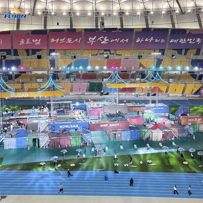 سعر جيد أرضية الحدث المحمولة المتنقلة المخصصة للون المقاومة للآثار العالية متصل