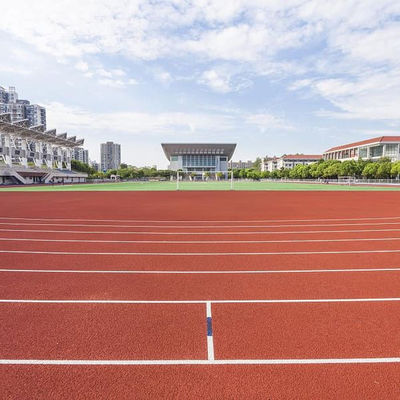 سعر جيد نظام مسبق الصنع لشهادة IAAF Synthetic Athletic Track للمدرسة متصل