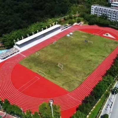 سعر جيد نظام مسبق الصنع مضامير الجري الرياضية EPDM مادة IAAF المعتمدة متصل