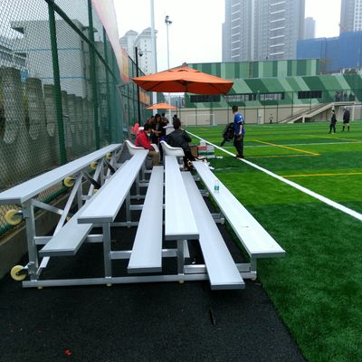 سعر جيد مقاعد المنصة المحمولة المنقولة ، مدرجات ملعب الألومنيوم للمجال الرياضي متصل