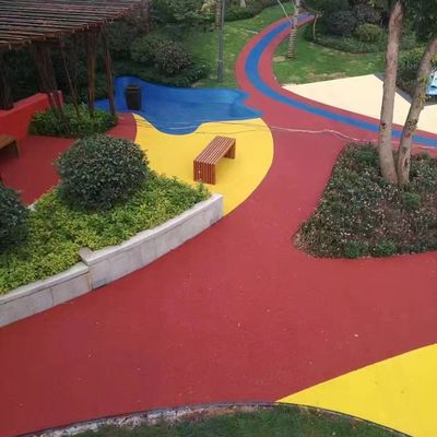 سعر جيد حبيبات مطاطية ملونة غير سامة EPDM لملعب Park Walkway متصل