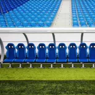 سعر جيد مقعد مأوى بديل مقاوم للماء لفريق كرة القدم للاعب Dugouts متصل