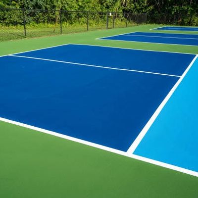 سطح Pickleball ألوان مخصصة Pickleball Court Mat Sports Pickleball Flooring
