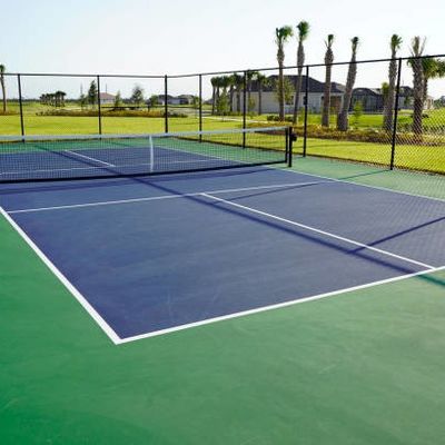 Pickleball Court Roll Sports Flooring مورد أرضيات أرضيات ملعب Pickelball بالحجم الكامل