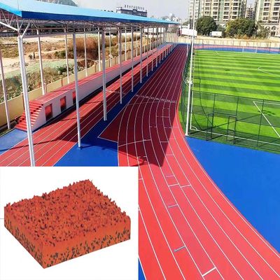 سعر جيد 6 ملم سمك مسارات رياضية مخصصة مع صيانة منخفضة متصل