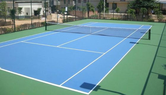 الدرجة 1 مقاومة للحريق الأرضيات الرياضية PU مع الراتنج البولي يوريثان