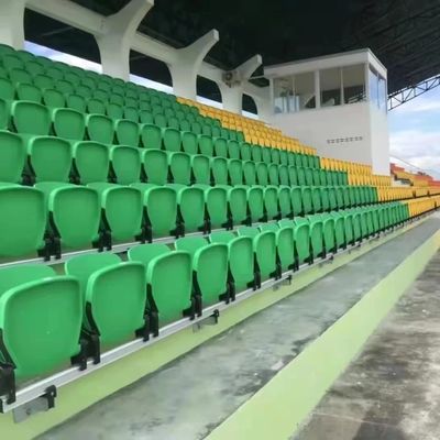 سعر جيد مقاعد رياضية HDPE/PP مقاومة للأشعة فوق البنفسجية بألوان نابضة بالحياة للأحداث الداخلية / الخارجية متصل