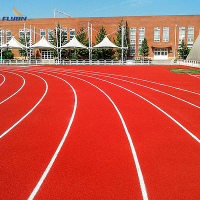 سعر جيد أنظمة مضمار الجري الرياضية عالية الأداء للملاعب مضمار تارتان متصل