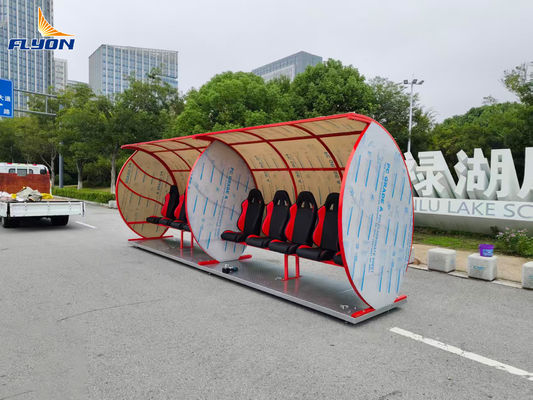 سعر جيد ملجأ مقعد محمول دائم مع إطار معدني وألمنيوم مضاد للتآكل لفرق كرة القدم متصل