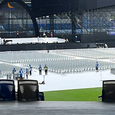 سعر جيد أرضيات فعاليات محمولة مقاومة للحريق مع ضمان لمدة عام واحد أنظمة أرضيات مؤقتة سهلة النقل وقابلة للتخصيص متصل