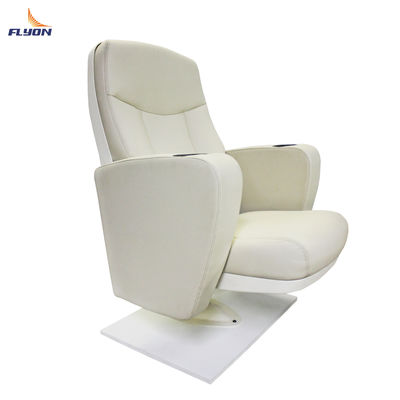 سعر جيد Customizable Theater Seating with 500 lbs Capacity and Ergonomic Design for Fire-Retardant Auditorium Seating متصل