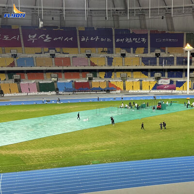 سعر جيد وزن 8 كجم / البلاط ضمان 6 سنوات مقاومة عالية للصدمات أرضيات مناسبات محمولة لحماية العشب متصل