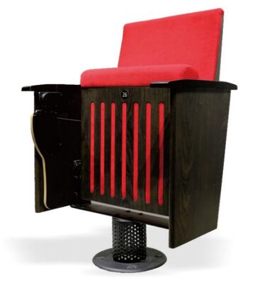 سعر جيد مقاعد مسرح حديثة تجارية متينة بتصنيف الحريق EN1021 معتمدة وفقًا للمعيار EN13501 لدور السينما والمسارح متصل