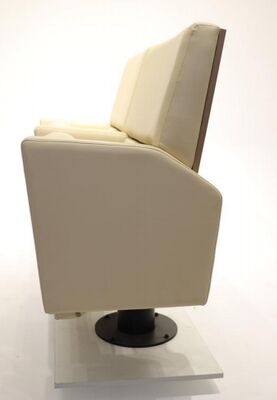 سعر جيد مقاعد مسرحية تجارية متينة حديثة EN1021 تصنيف الحريق مطلي بالكامل للمسارح متصل