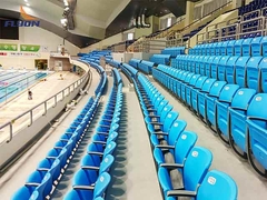 المقاومة العالية للظروف الجوية المقاعد البلاستيكية للملاعب